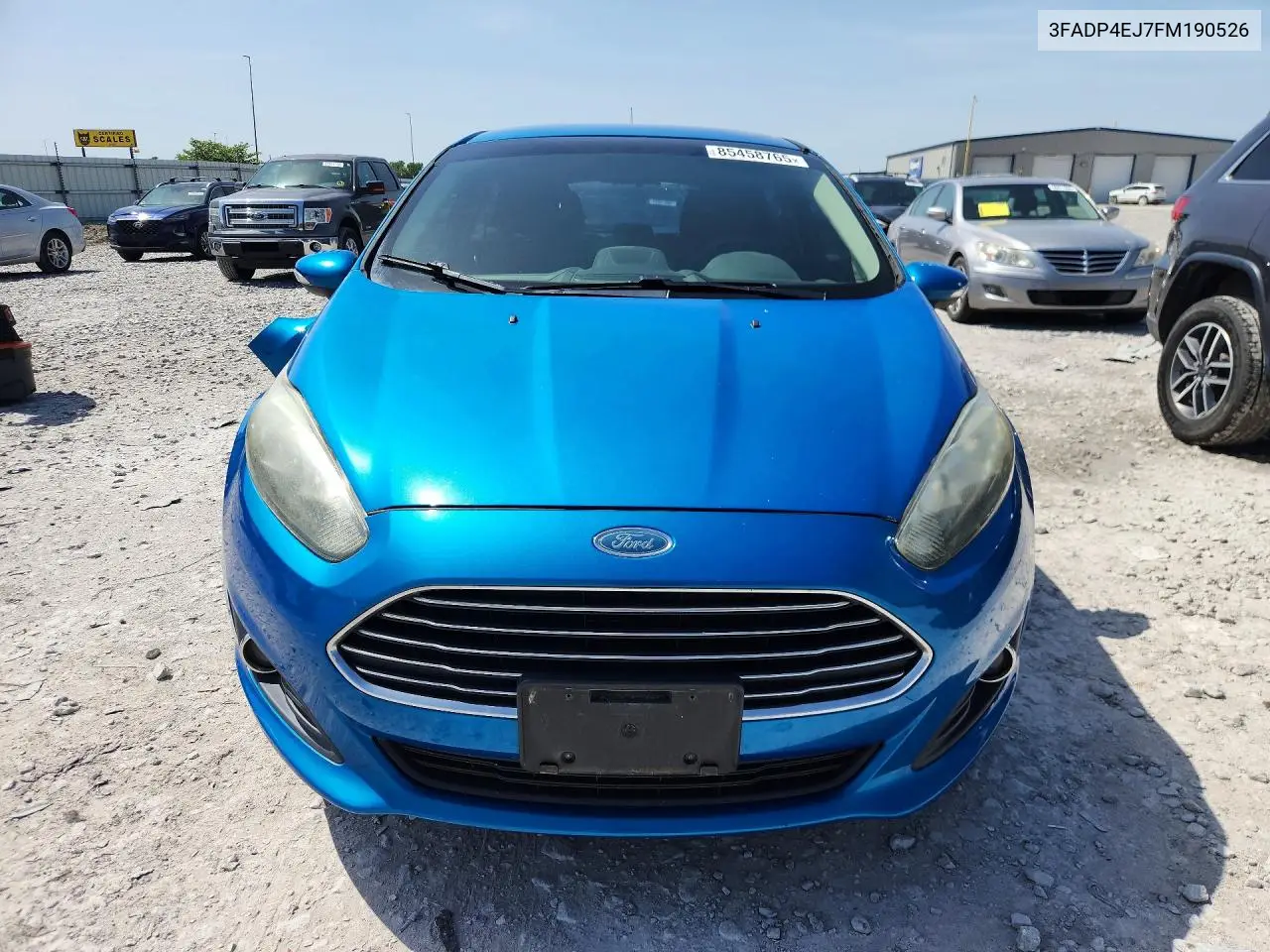 2015 Ford Fiesta Se VIN: 3FADP4EJ7FM190526 Lot: 85458765