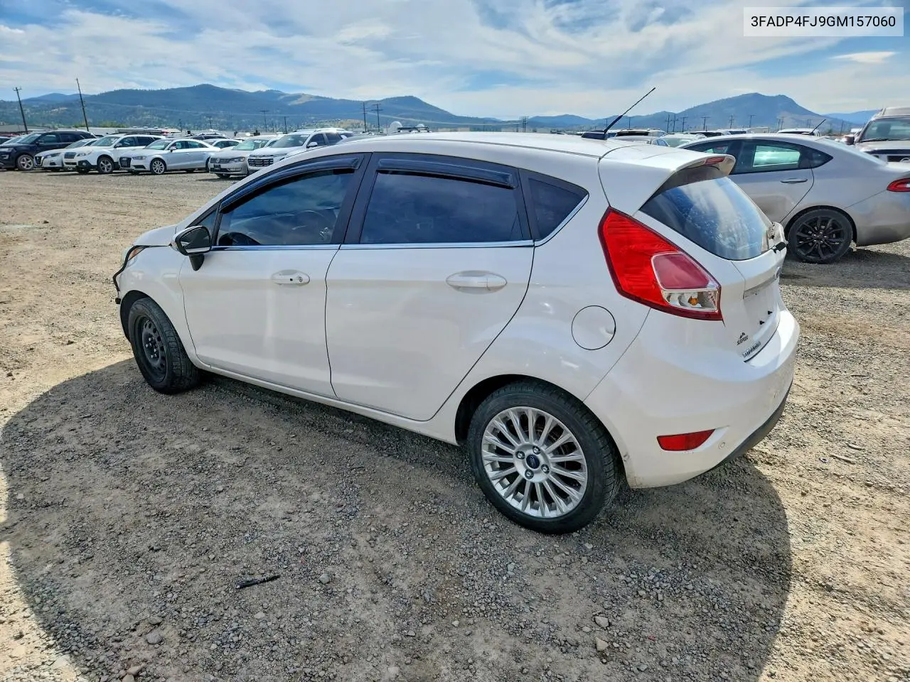 2016 Ford Fiesta Titanium VIN: 3FADP4FJ9GM157060 Lot: 58147826