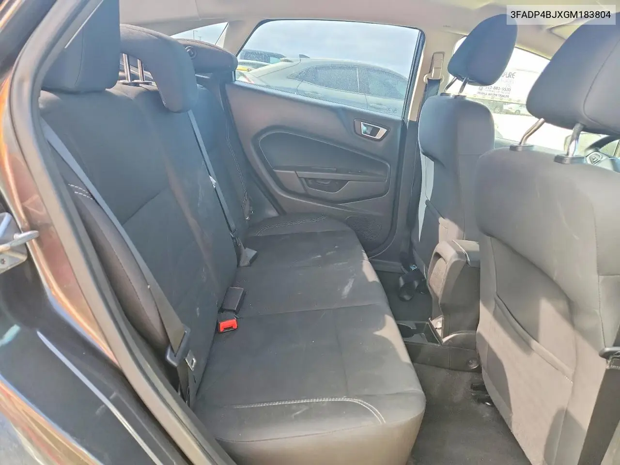 2016 Ford Fiesta Se VIN: 3FADP4BJXGM183804 Lot: 58787466
