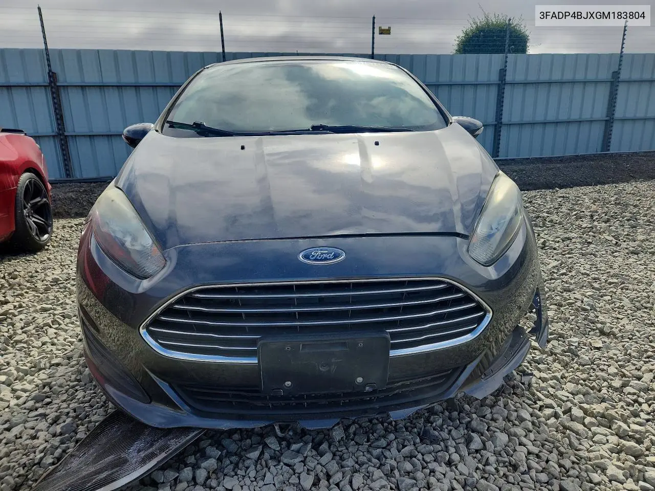 2016 Ford Fiesta Se VIN: 3FADP4BJXGM183804 Lot: 58787466