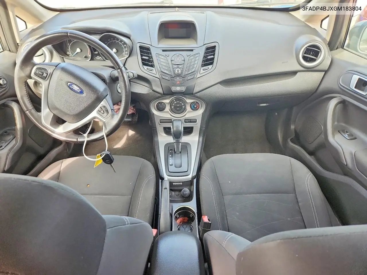 2016 Ford Fiesta Se VIN: 3FADP4BJXGM183804 Lot: 58787466
