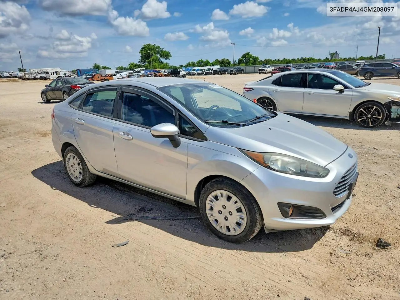 2016 Ford Fiesta S VIN: 3FADP4AJ4GM208097 Lot: 60187806