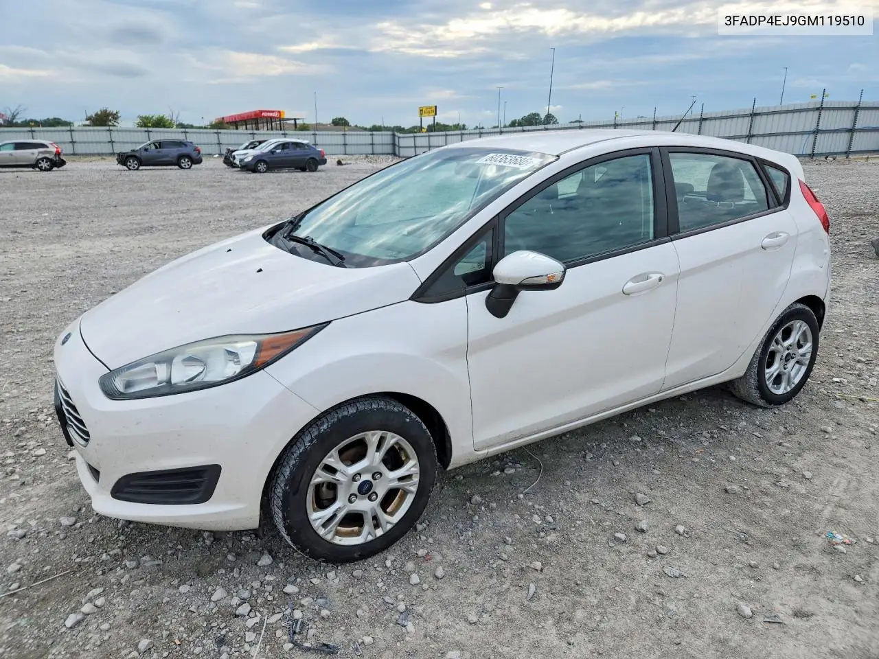 2016 Ford Fiesta Se VIN: 3FADP4EJ9GM119510 Lot: 60363686
