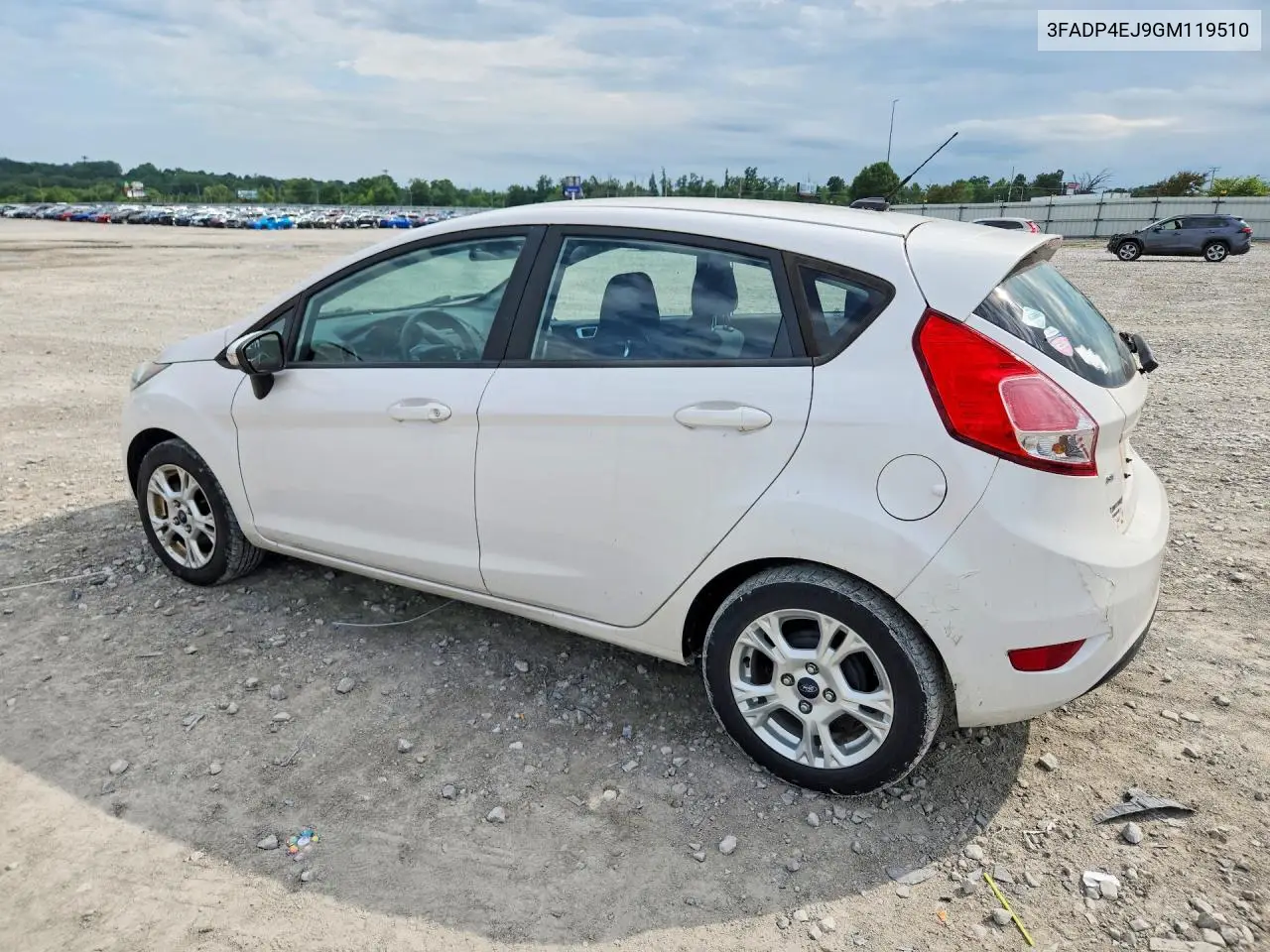 2016 Ford Fiesta Se VIN: 3FADP4EJ9GM119510 Lot: 60363686