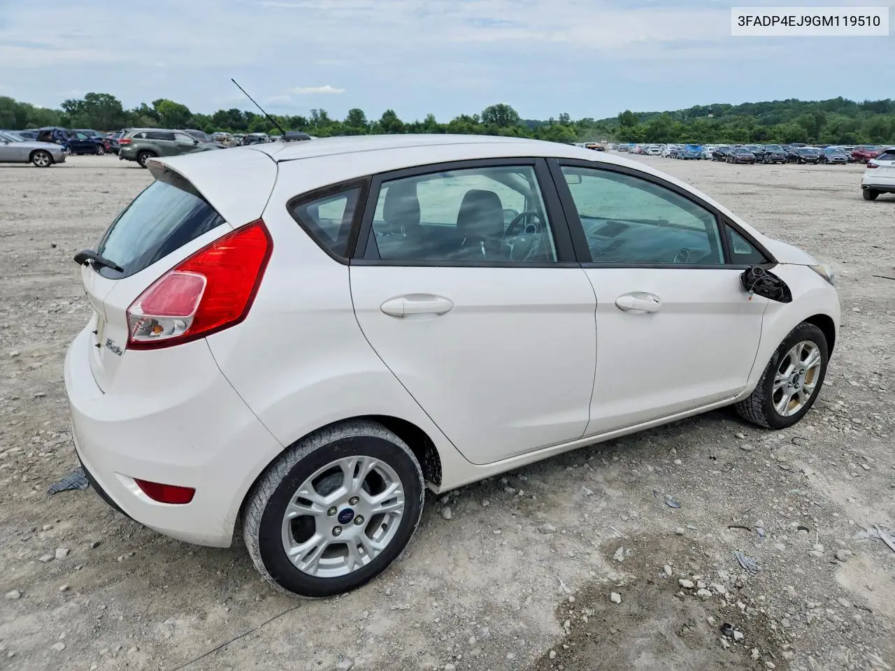 2016 Ford Fiesta Se VIN: 3FADP4EJ9GM119510 Lot: 60363686