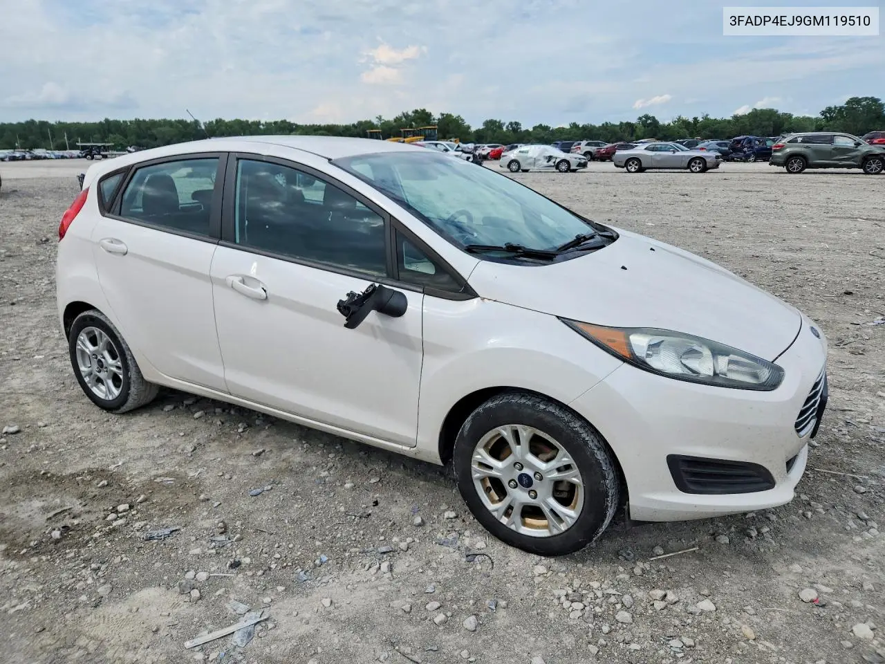 2016 Ford Fiesta Se VIN: 3FADP4EJ9GM119510 Lot: 60363686