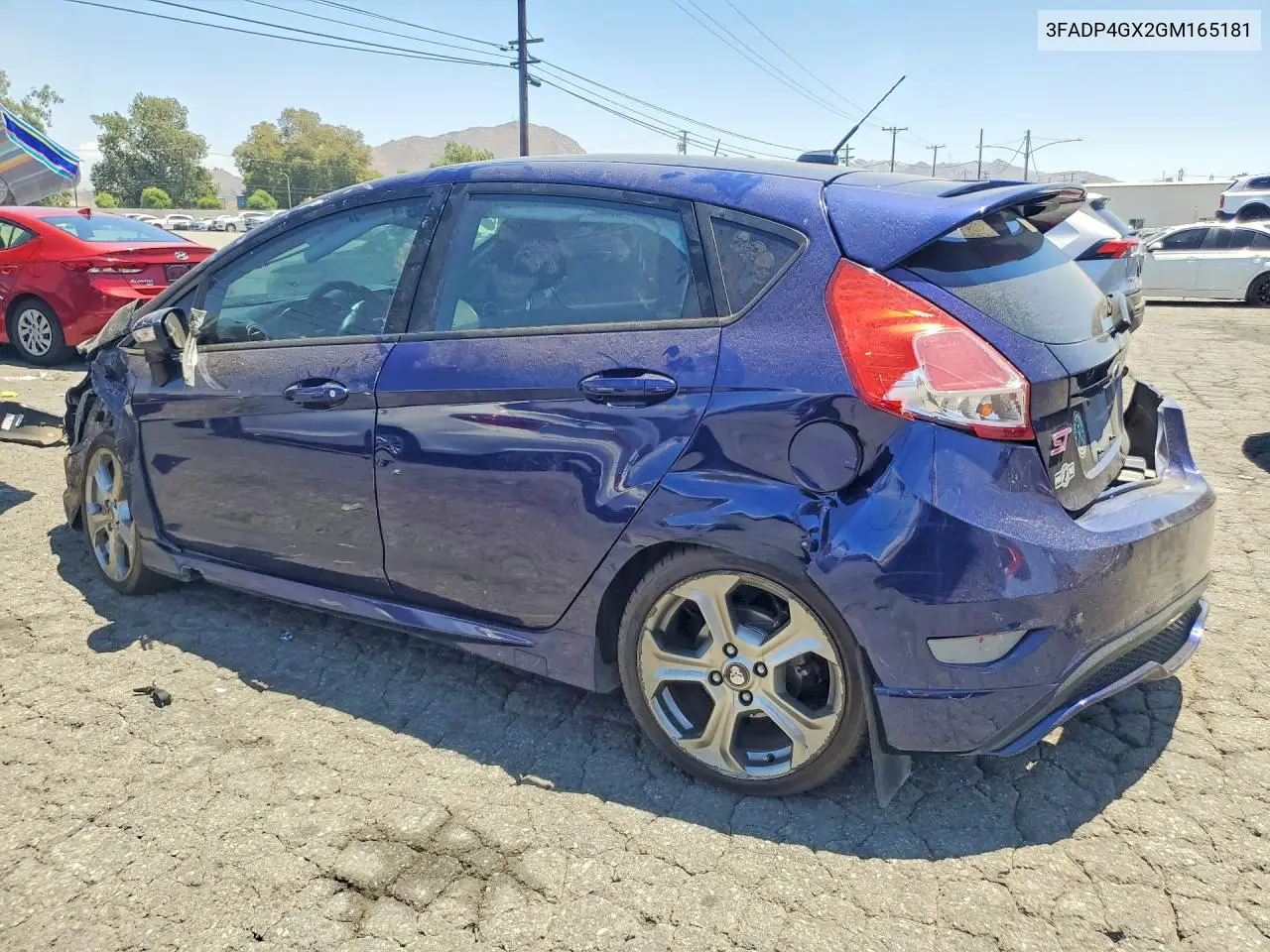 2016 Ford Fiesta St VIN: 3FADP4GX2GM165181 Lot: 60999666