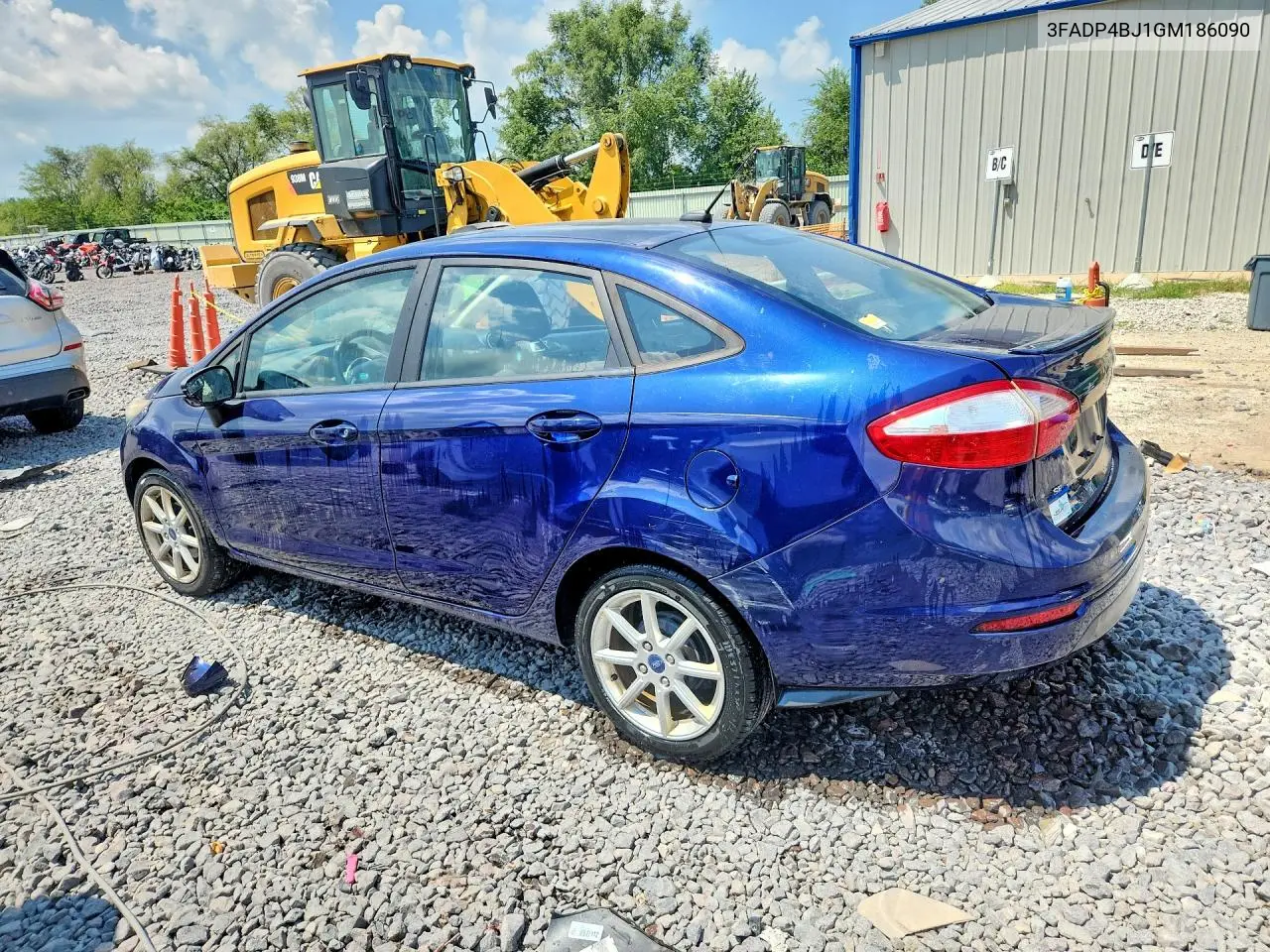 2016 Ford Fiesta Se VIN: 3FADP4BJ1GM186090 Lot: 61597096