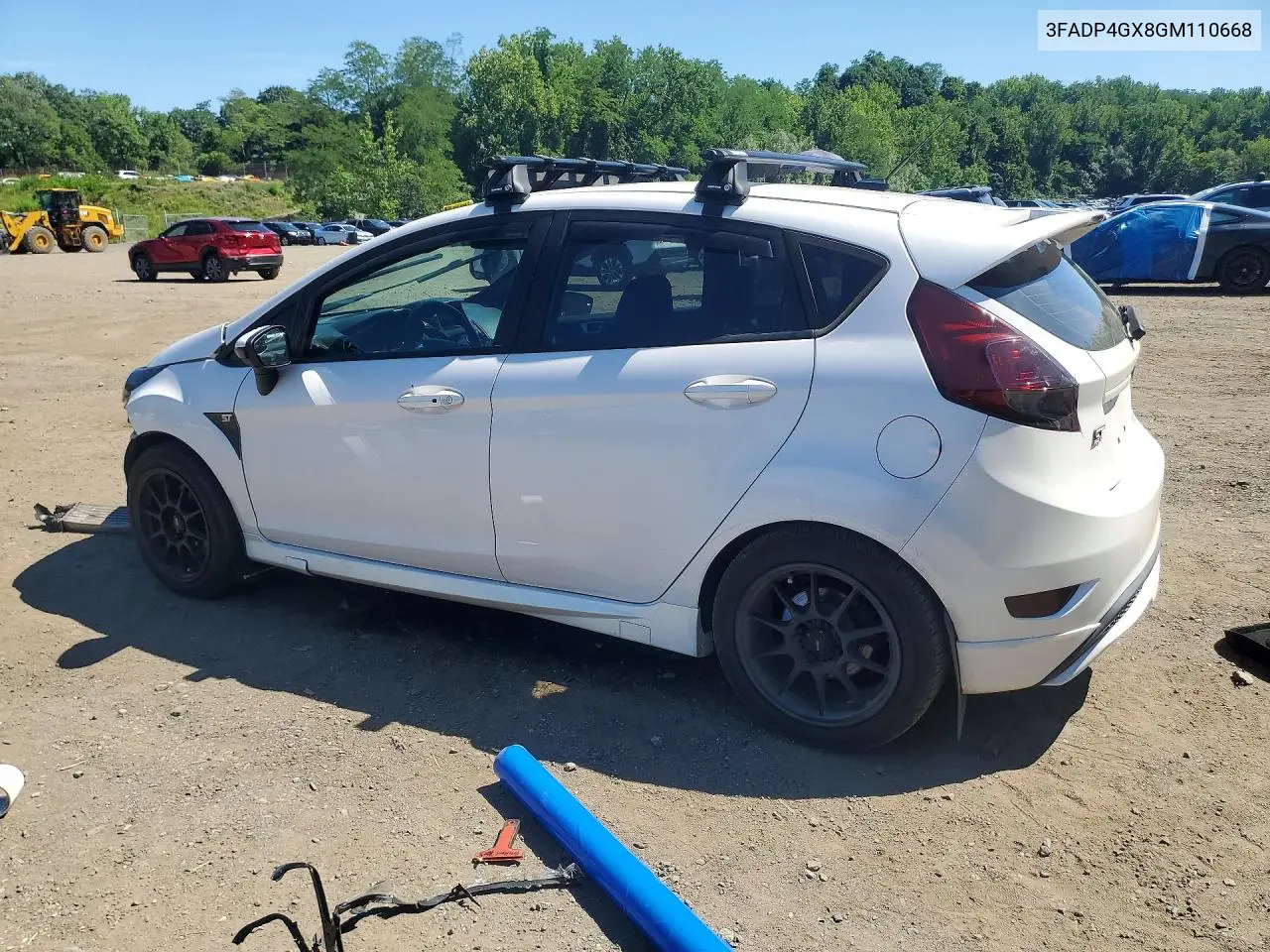 2016 Ford Fiesta St VIN: 3FADP4GX8GM110668 Lot: 61673066