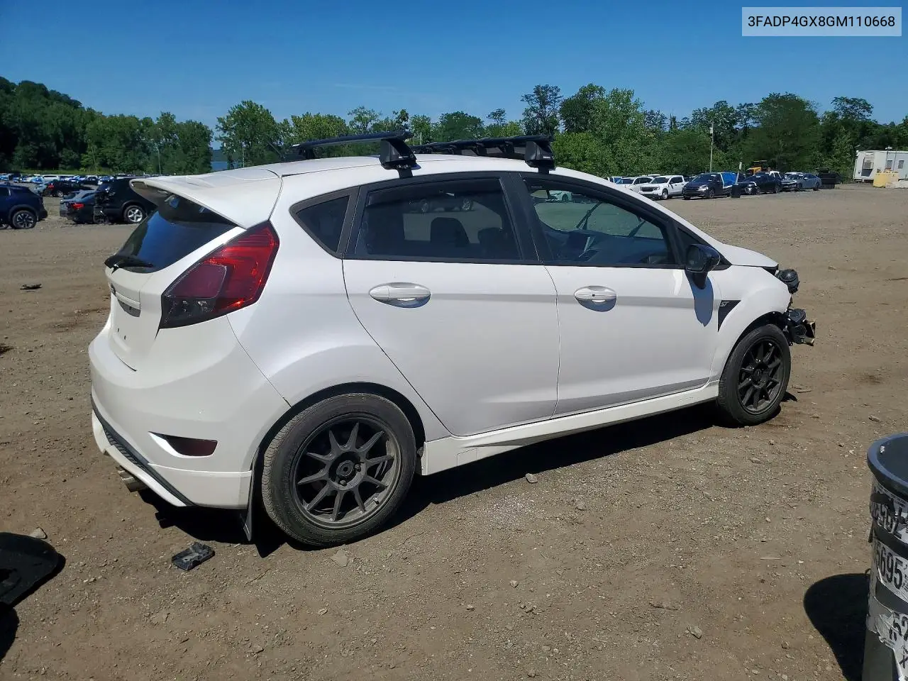 2016 Ford Fiesta St VIN: 3FADP4GX8GM110668 Lot: 61673066