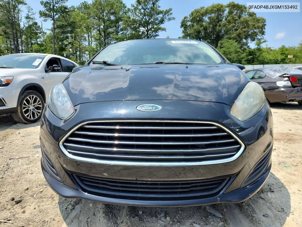 2016 Ford Fiesta Se VIN: 3FADP4BJXGM153492 Lot: 61699626