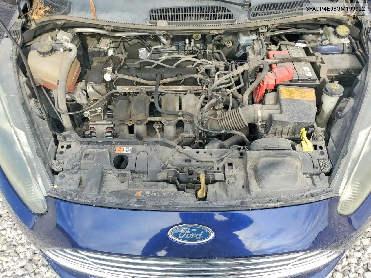 3FADP4EJ3GM199922 2016 Ford Fiesta Se