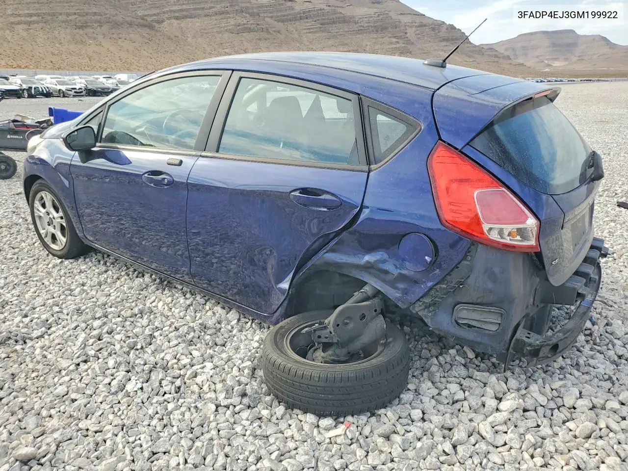 3FADP4EJ3GM199922 2016 Ford Fiesta Se
