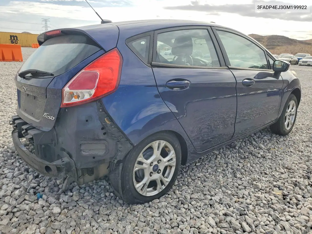 3FADP4EJ3GM199922 2016 Ford Fiesta Se