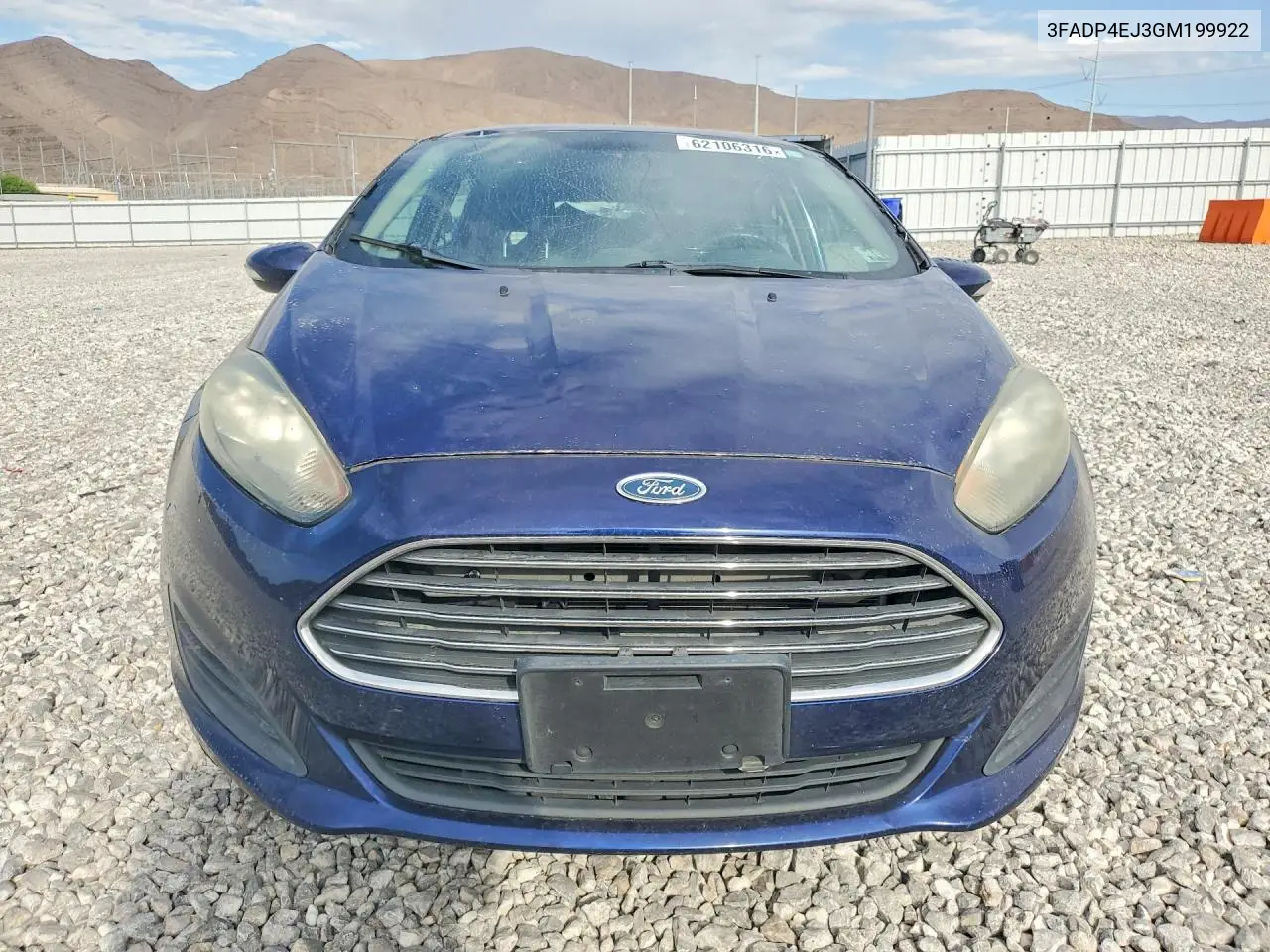 3FADP4EJ3GM199922 2016 Ford Fiesta Se