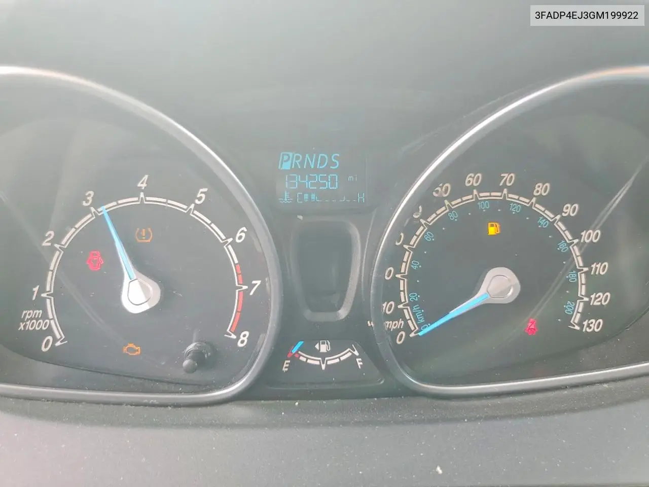 3FADP4EJ3GM199922 2016 Ford Fiesta Se