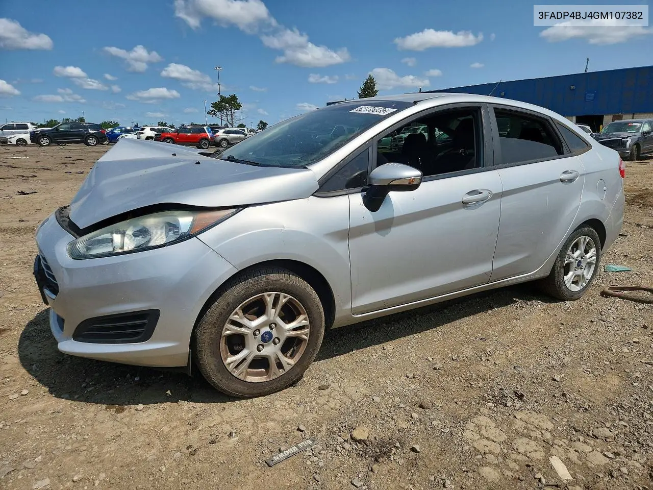 2016 Ford Fiesta Se VIN: 3FADP4BJ4GM107382 Lot: 62135036