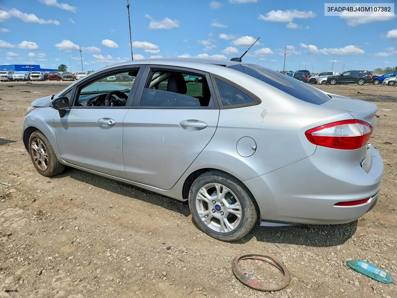 2016 Ford Fiesta Se VIN: 3FADP4BJ4GM107382 Lot: 62135036