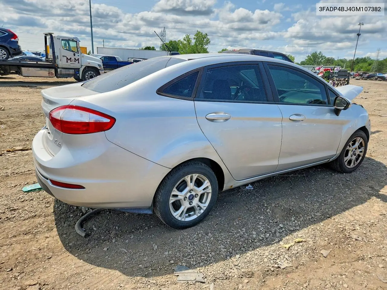 2016 Ford Fiesta Se VIN: 3FADP4BJ4GM107382 Lot: 62135036