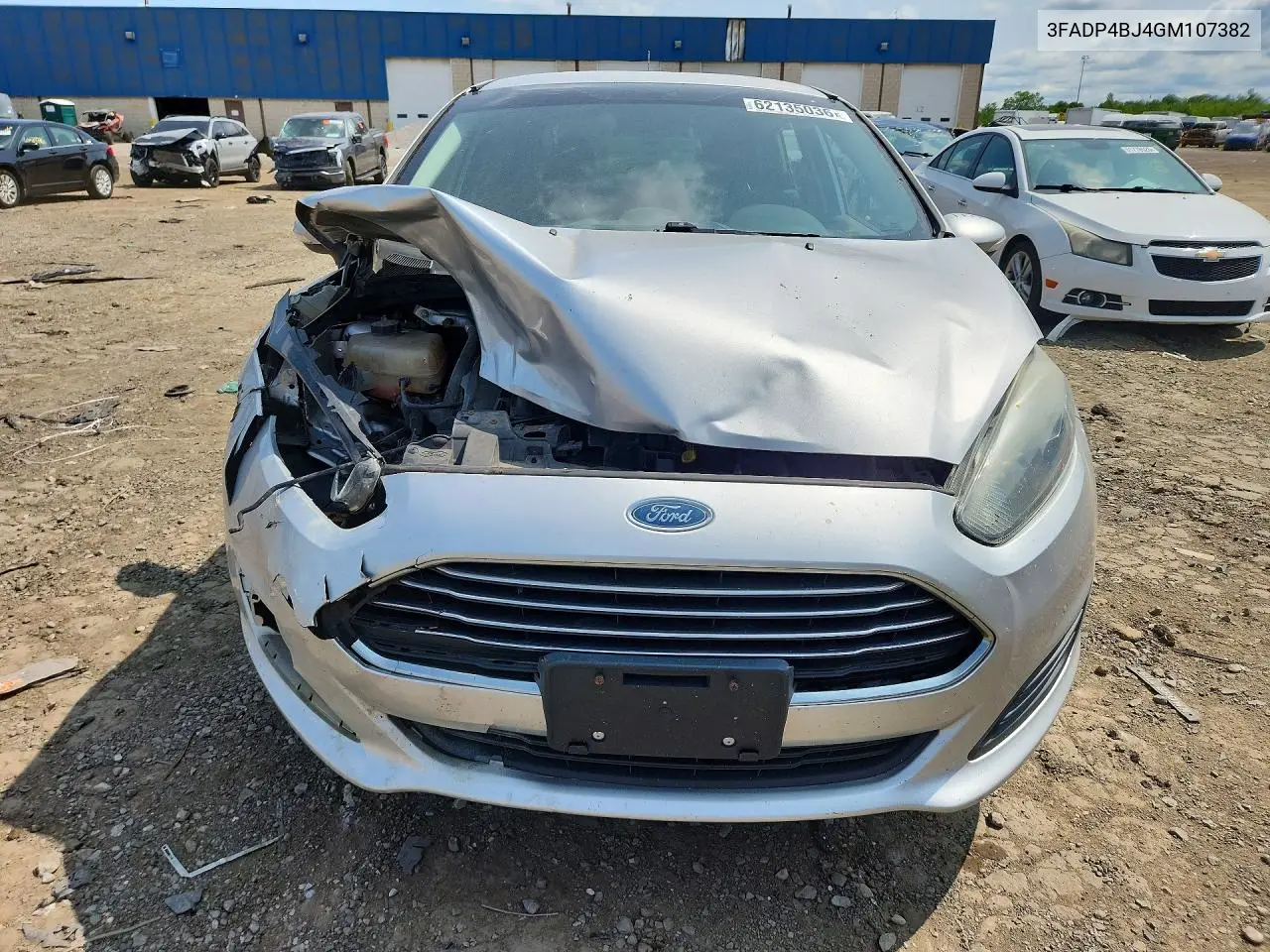 2016 Ford Fiesta Se VIN: 3FADP4BJ4GM107382 Lot: 62135036