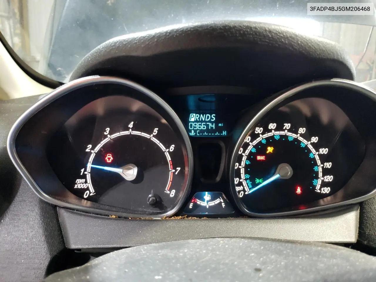 3FADP4BJ5GM206468 2016 Ford Fiesta Se