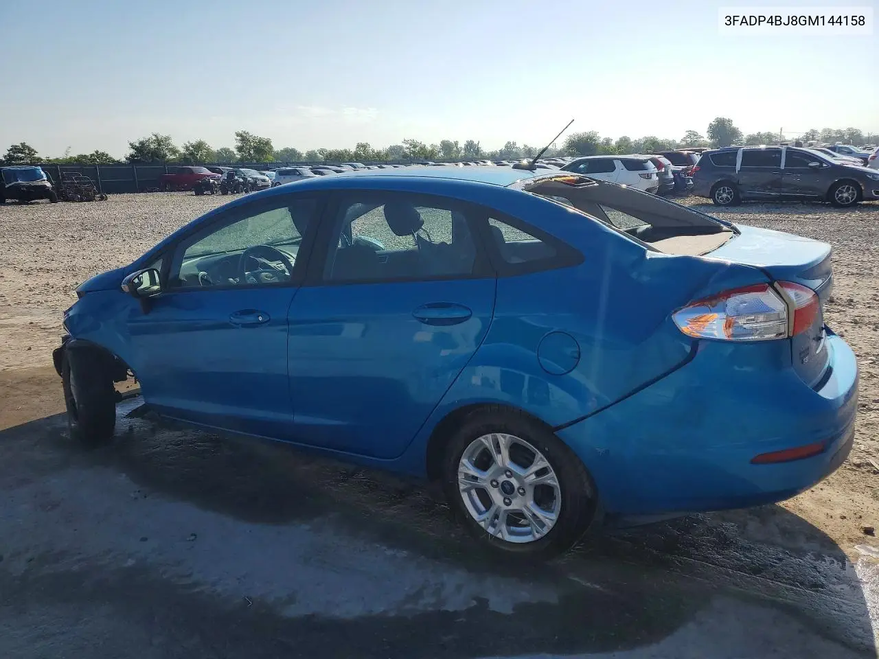 2016 Ford Fiesta Se VIN: 3FADP4BJ8GM144158 Lot: 97683125