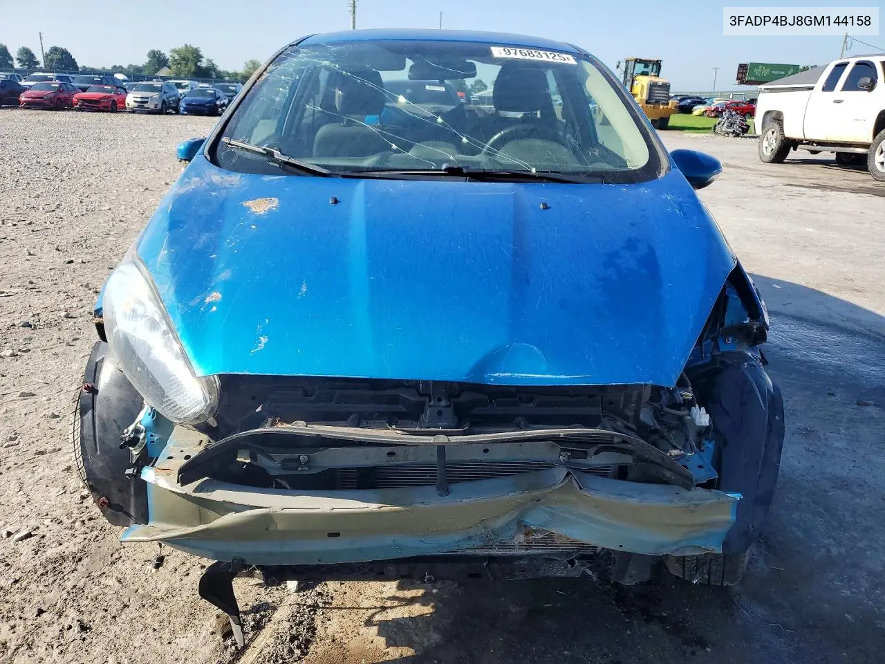 2016 Ford Fiesta Se VIN: 3FADP4BJ8GM144158 Lot: 97683125