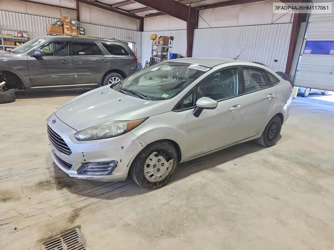 2017 Ford Fiesta S VIN: 3FADP4AJ8HM117061 Lot: 59660436