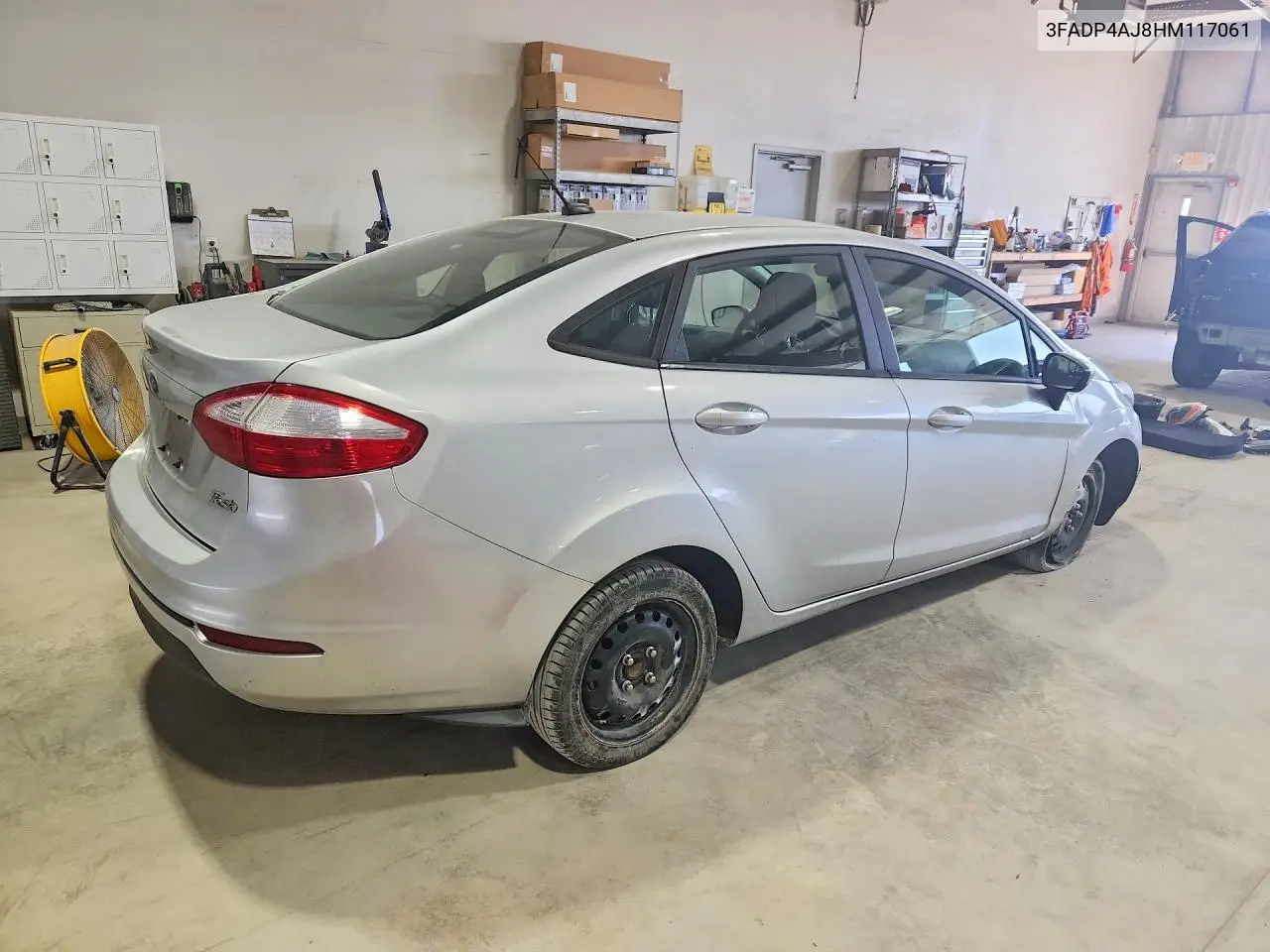 2017 Ford Fiesta S VIN: 3FADP4AJ8HM117061 Lot: 59660436