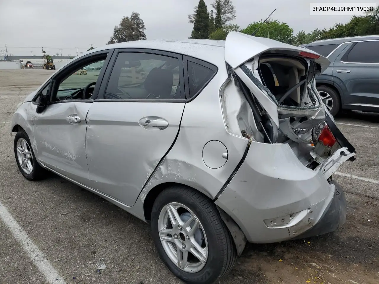 2017 Ford Fiesta Se VIN: 3FADP4EJ9HM119038 Lot: 59694275