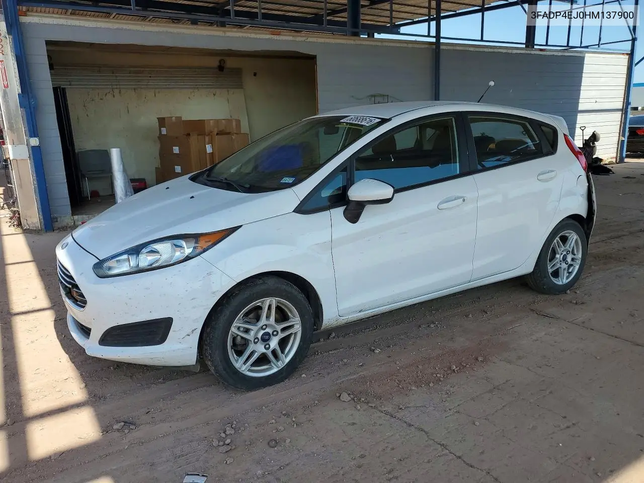 2017 Ford Fiesta Se VIN: 3FADP4EJ0HM137900 Lot: 60688616