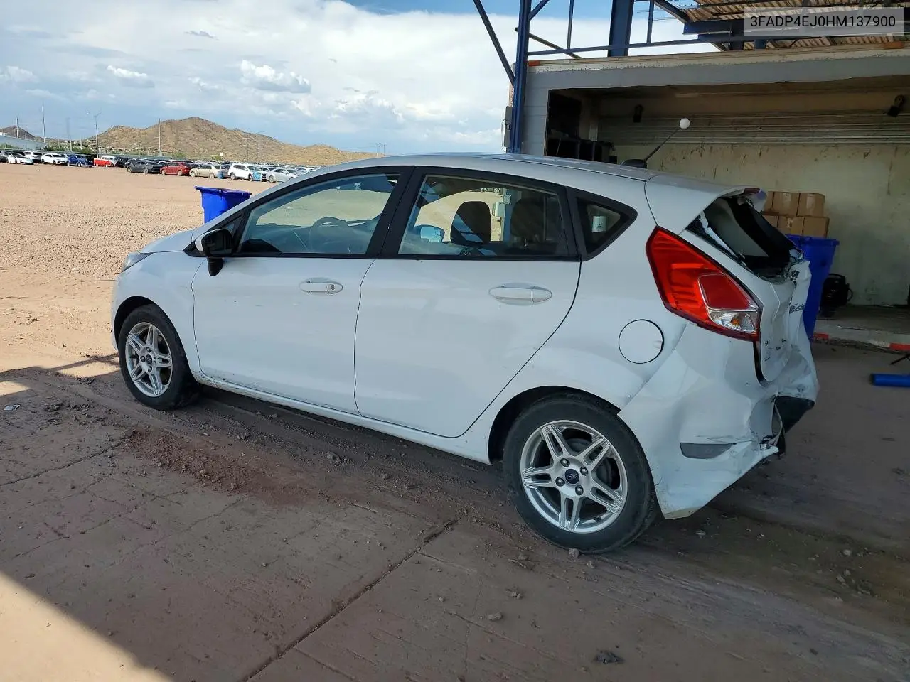 2017 Ford Fiesta Se VIN: 3FADP4EJ0HM137900 Lot: 60688616