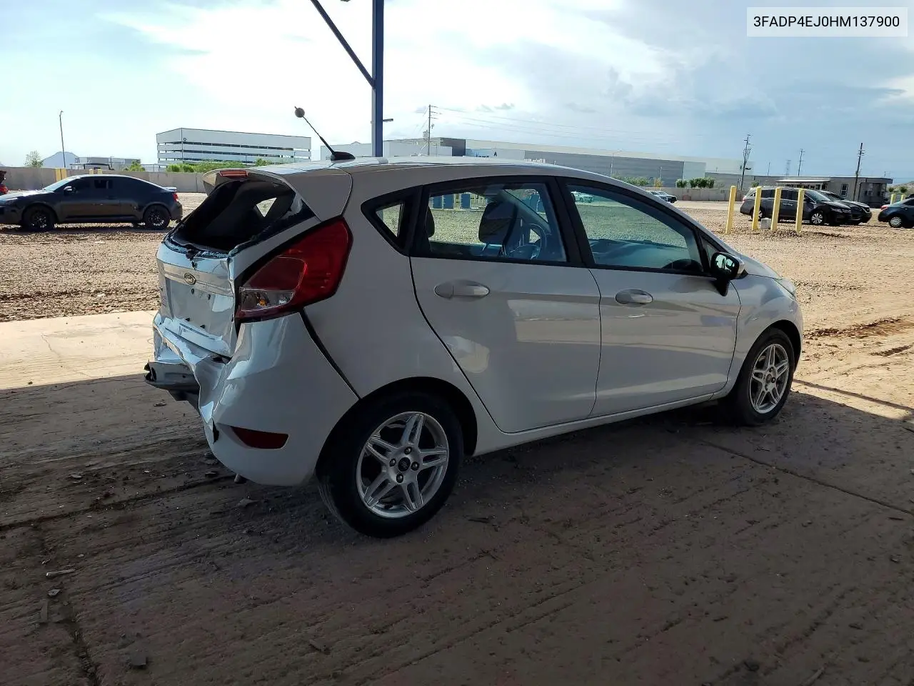 2017 Ford Fiesta Se VIN: 3FADP4EJ0HM137900 Lot: 60688616