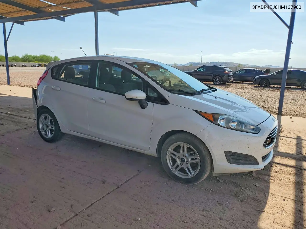 2017 Ford Fiesta Se VIN: 3FADP4EJ0HM137900 Lot: 60688616