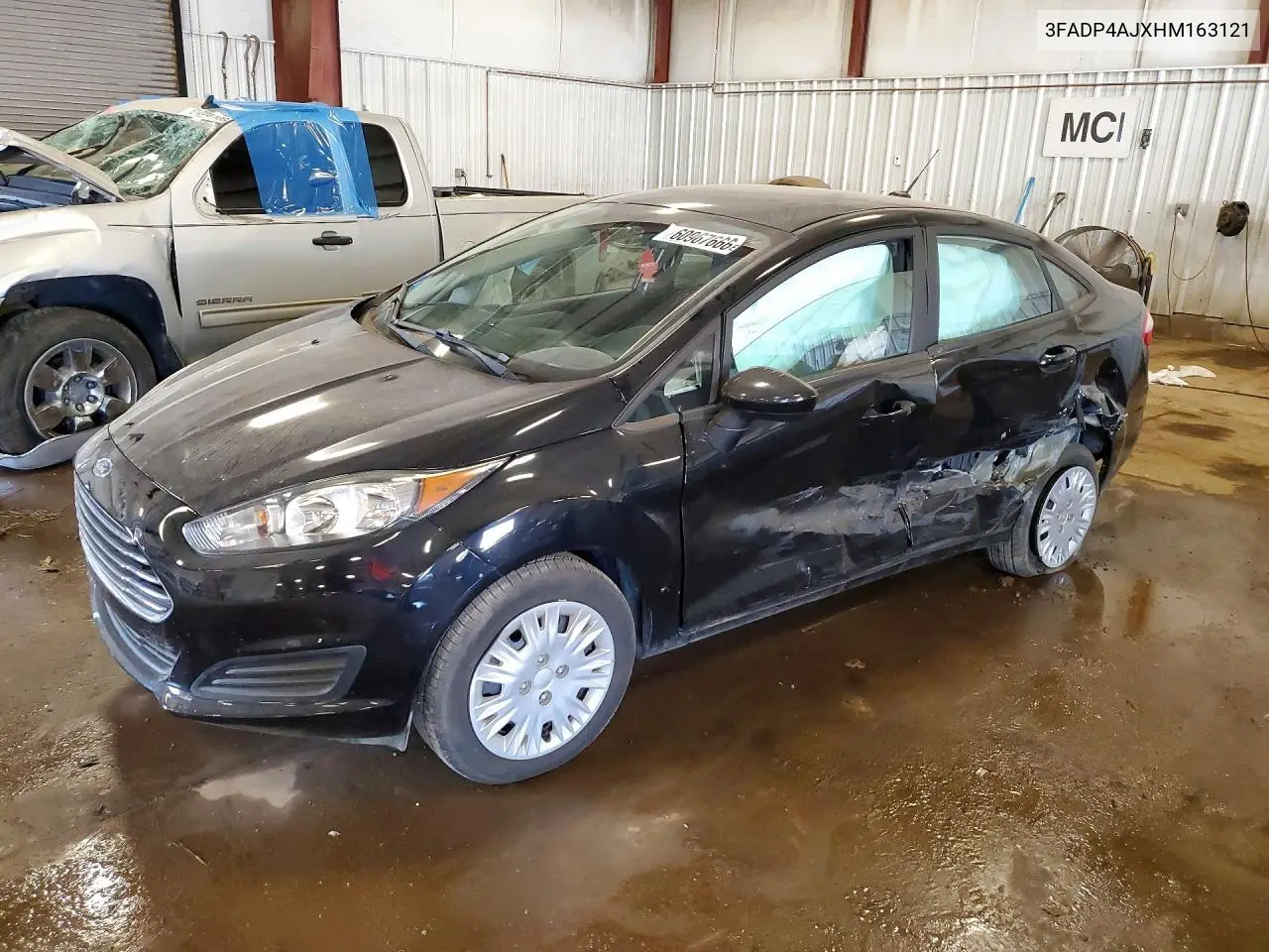 2017 Ford Fiesta S VIN: 3FADP4AJXHM163121 Lot: 60967666