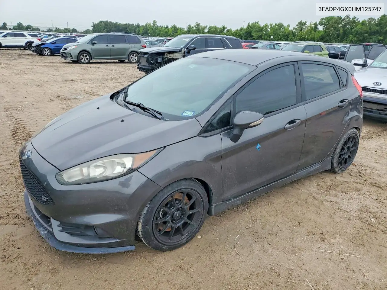 2017 Ford Fiesta St VIN: 3FADP4GX0HM125747 Lot: 61070976