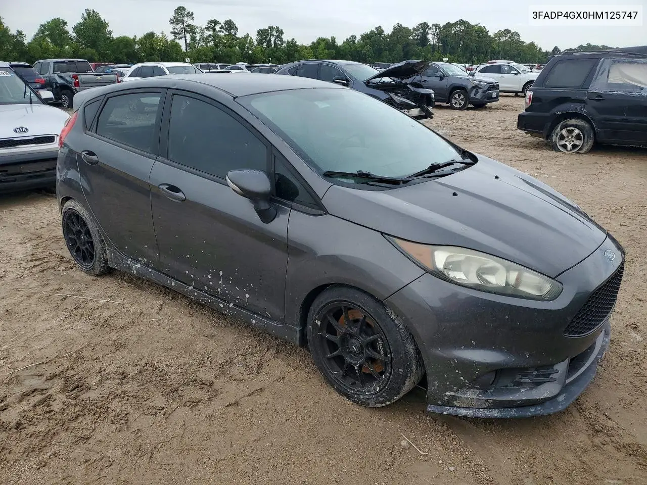 2017 Ford Fiesta St VIN: 3FADP4GX0HM125747 Lot: 61070976
