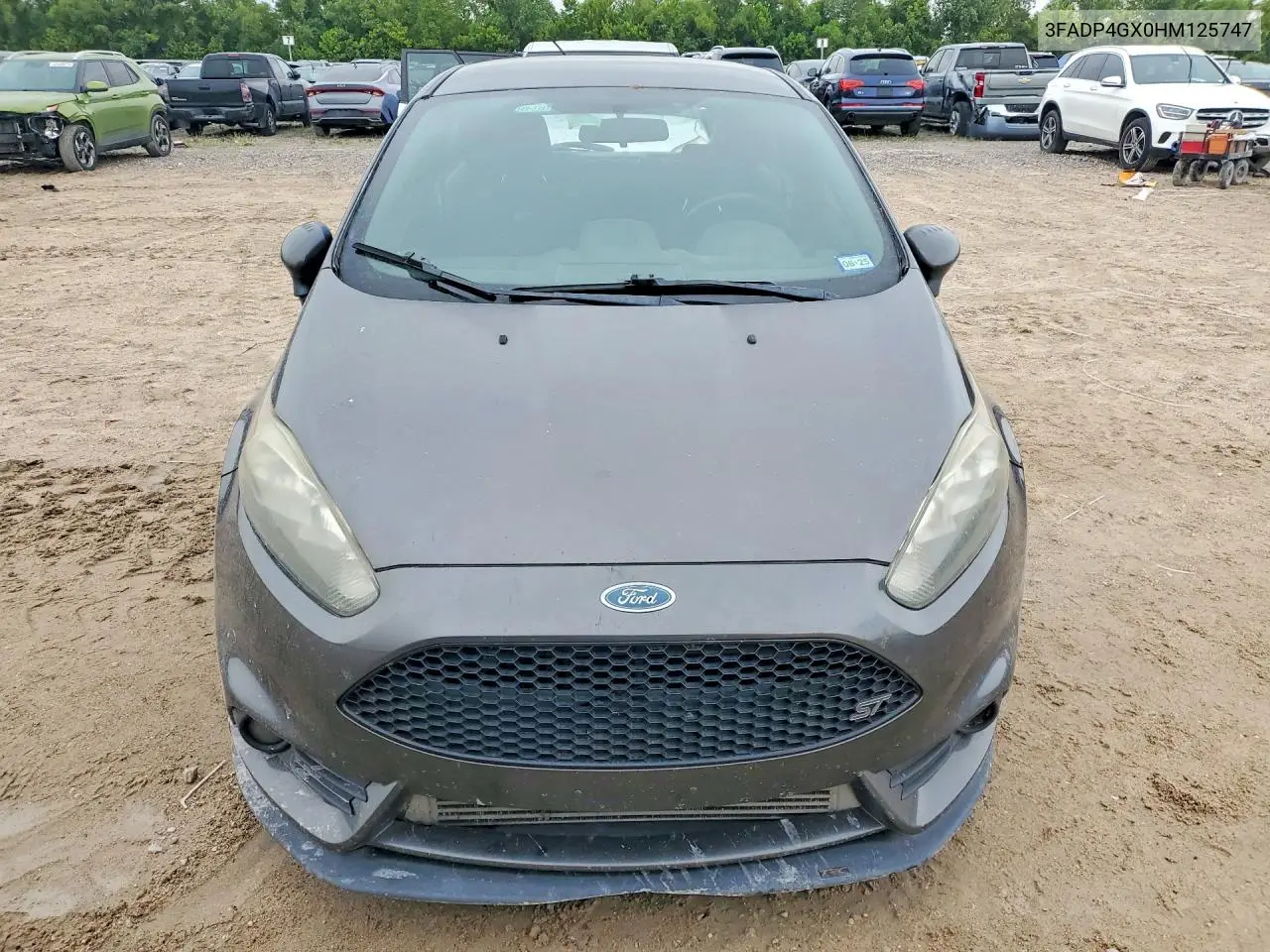 2017 Ford Fiesta St VIN: 3FADP4GX0HM125747 Lot: 61070976