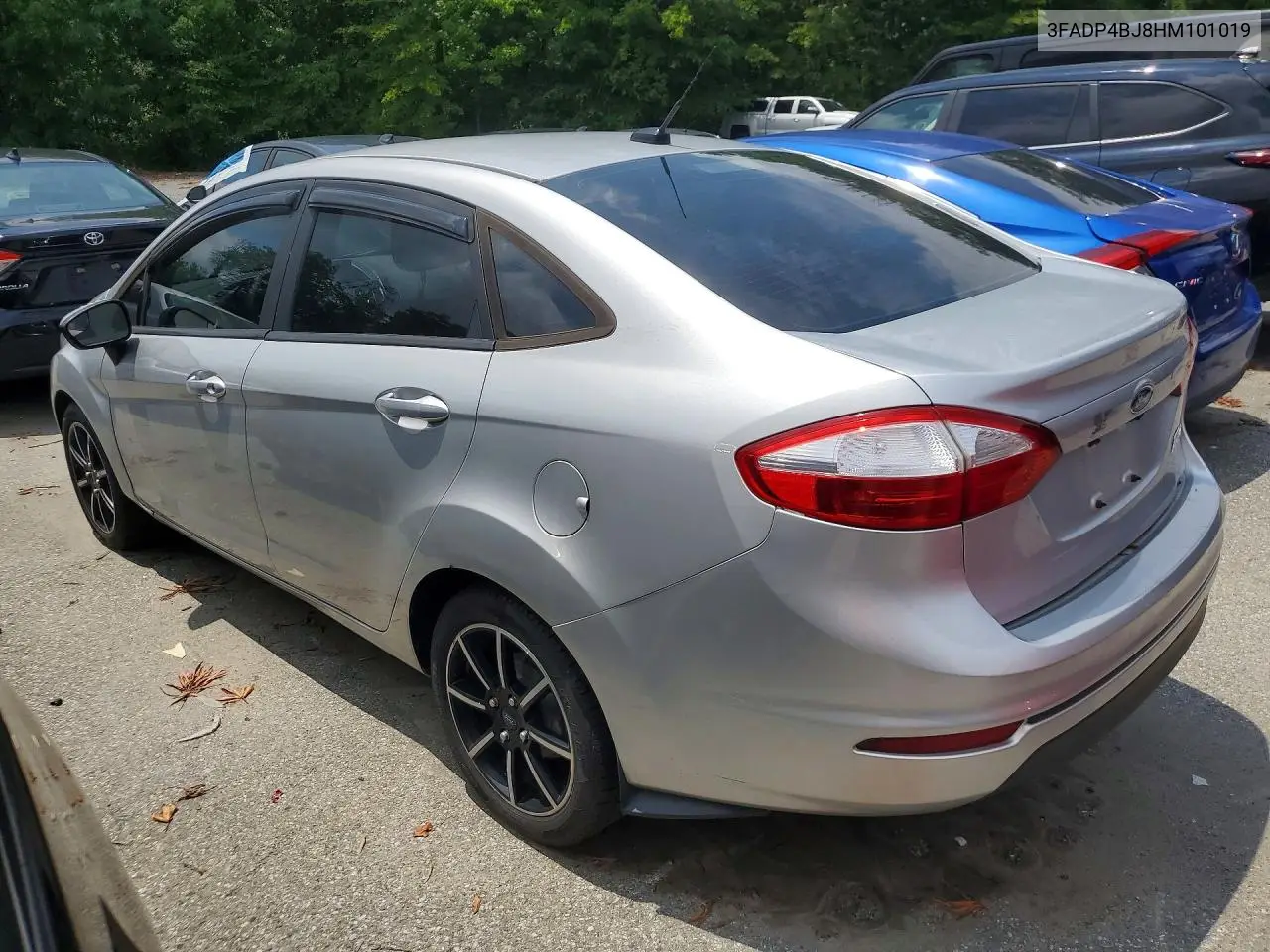 2017 Ford Fiesta Se VIN: 3FADP4BJ8HM101019 Lot: 61218486