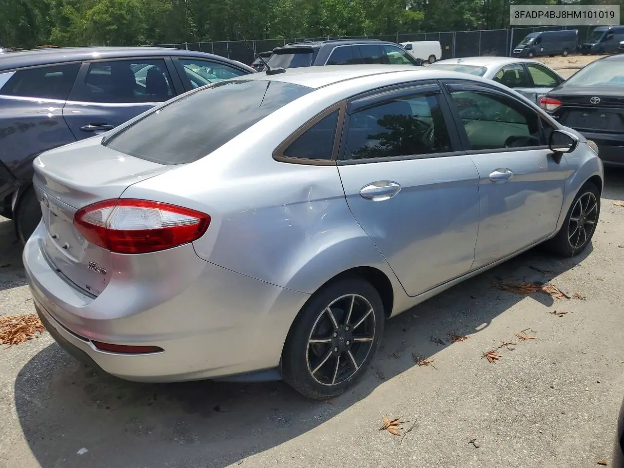 2017 Ford Fiesta Se VIN: 3FADP4BJ8HM101019 Lot: 61218486