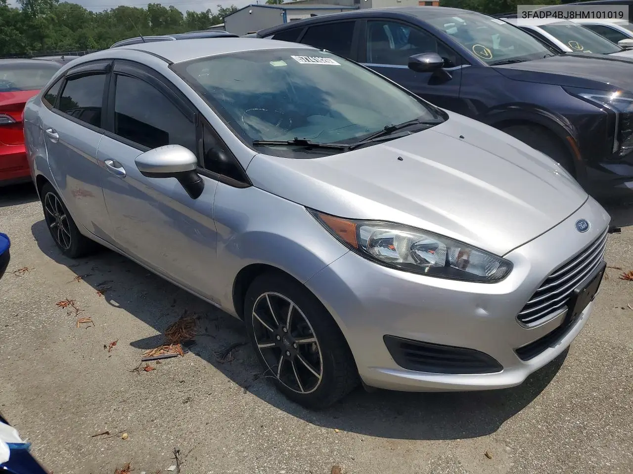 2017 Ford Fiesta Se VIN: 3FADP4BJ8HM101019 Lot: 61218486