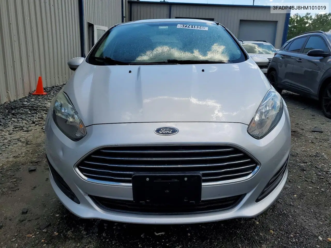 2017 Ford Fiesta Se VIN: 3FADP4BJ8HM101019 Lot: 61218486