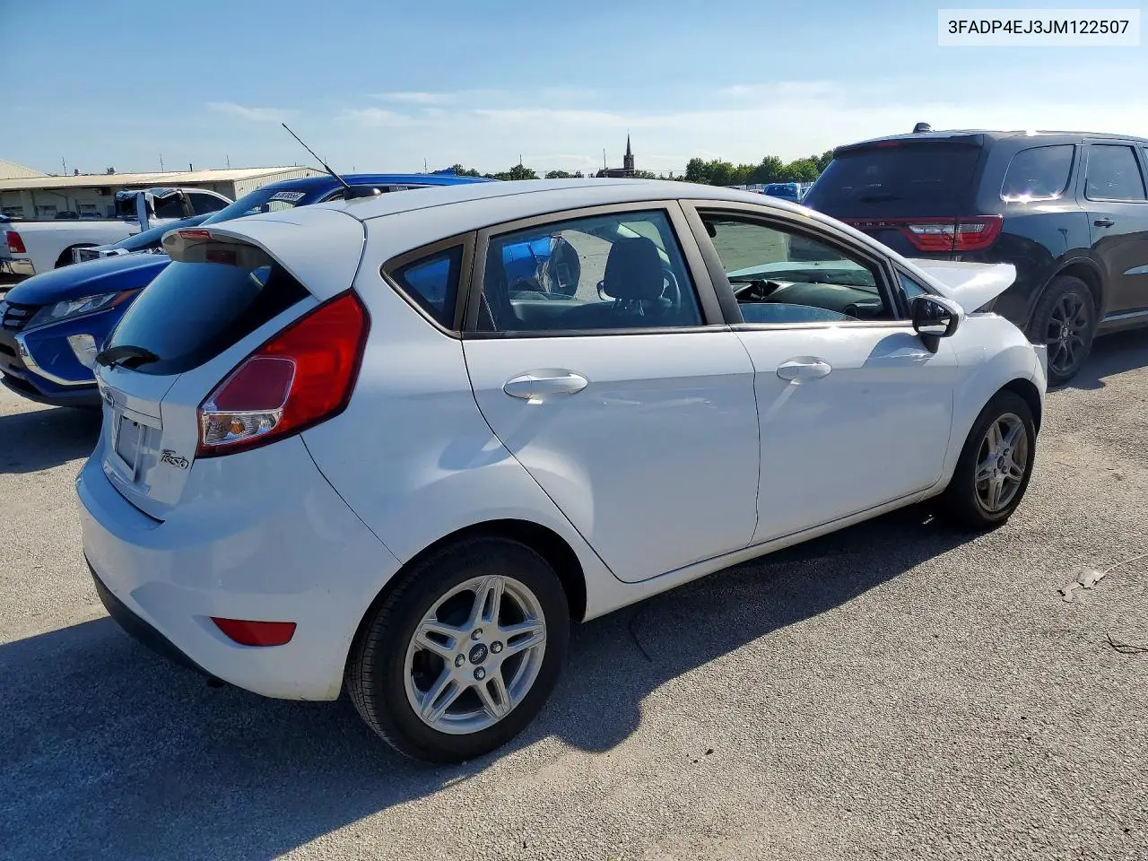 2018 Ford Fiesta Se VIN: 3FADP4EJ3JM122507 Lot: 57846046
