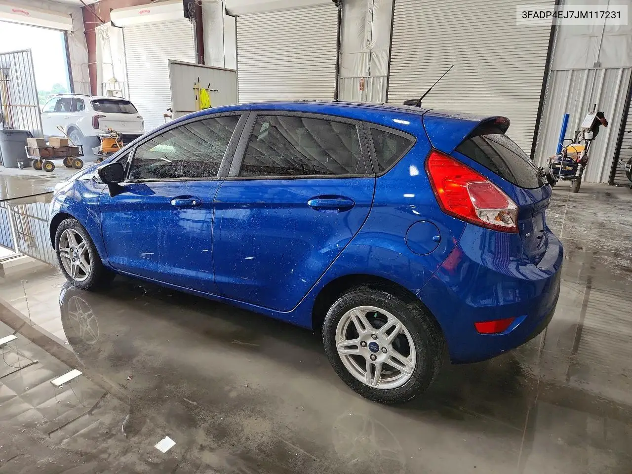 2018 Ford Fiesta Se VIN: 3FADP4EJ7JM117231 Lot: 58929636