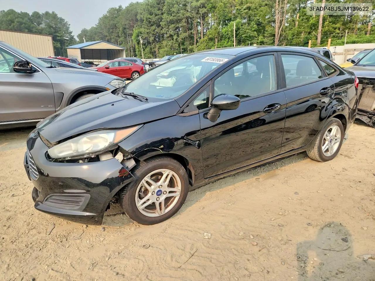 2018 Ford Fiesta Se VIN: 3FADP4BJ5JM139622 Lot: 60192866