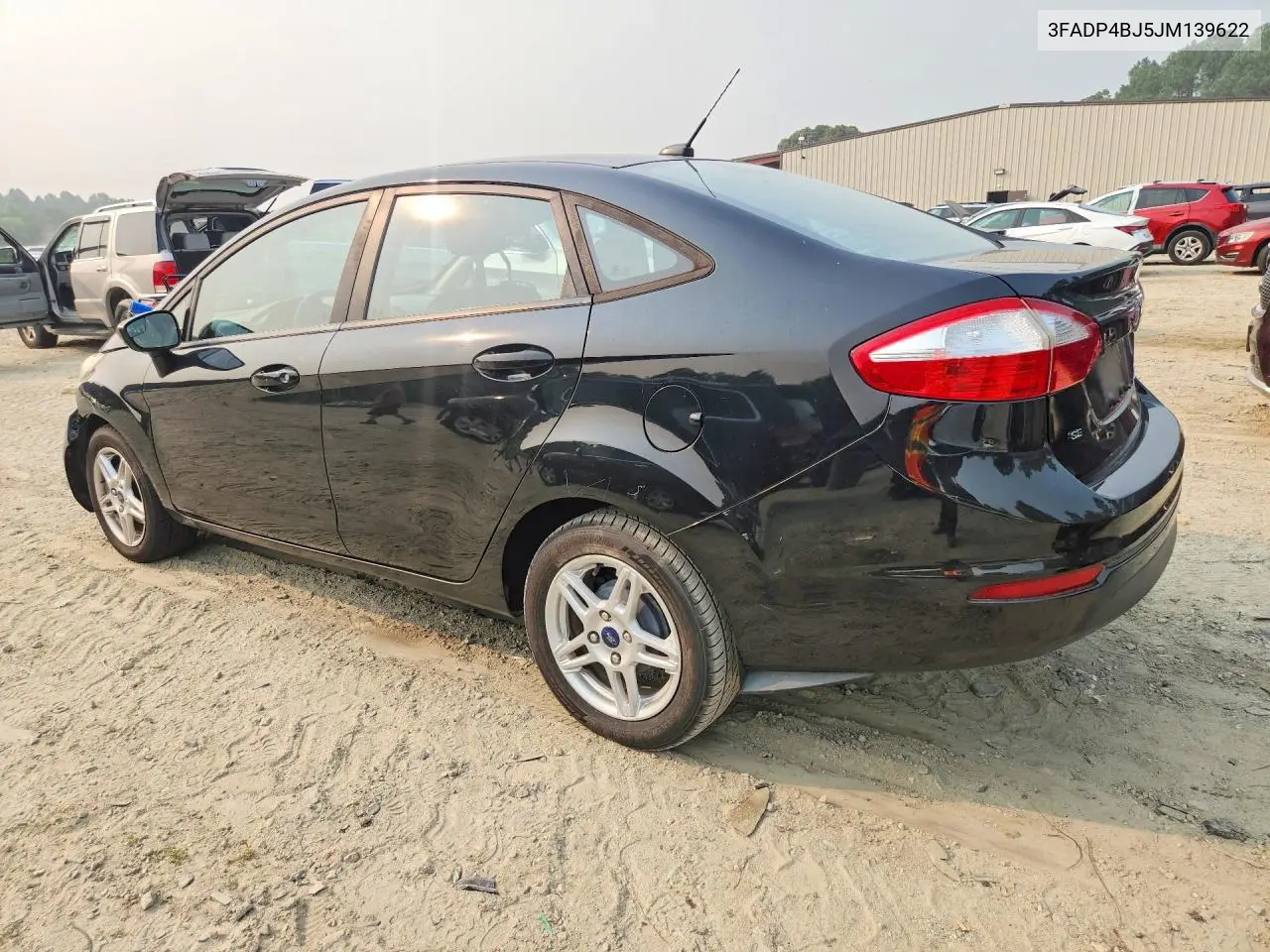 2018 Ford Fiesta Se VIN: 3FADP4BJ5JM139622 Lot: 60192866