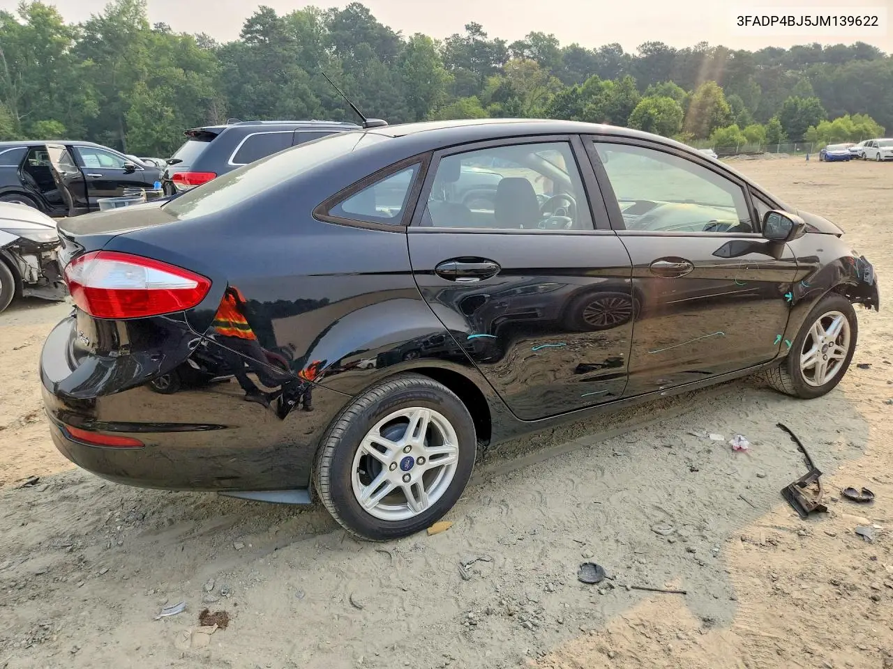 2018 Ford Fiesta Se VIN: 3FADP4BJ5JM139622 Lot: 60192866