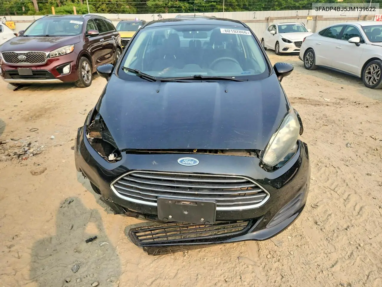 2018 Ford Fiesta Se VIN: 3FADP4BJ5JM139622 Lot: 60192866