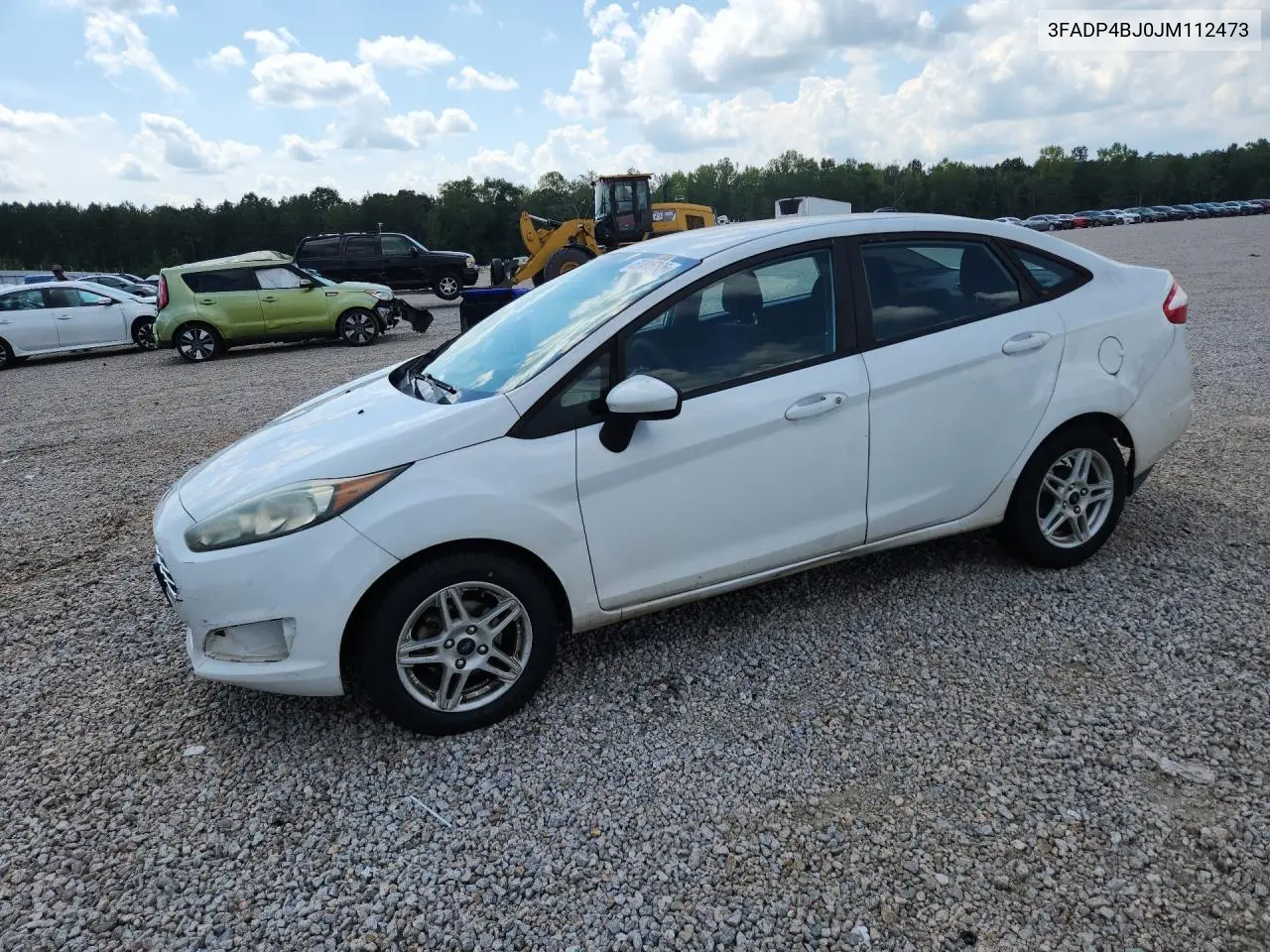 2018 Ford Fiesta Se VIN: 3FADP4BJ0JM112473 Lot: 60416896