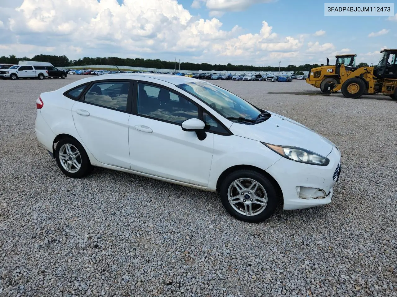 2018 Ford Fiesta Se VIN: 3FADP4BJ0JM112473 Lot: 60416896